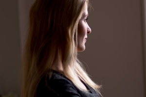 Photo shooting of a model