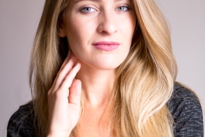 Photo shooting of a model