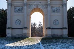 Winter Stillness at the Temple of Diana