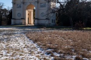 Winter Stillness at the Temple of Diana