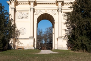 Winter Stillness at the Temple of Diana