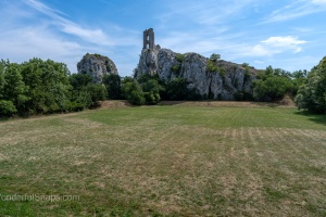 The Ruins of Sirotci Hradek in Klentice