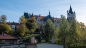 Chateau Zleby, short visit of the castle and its park